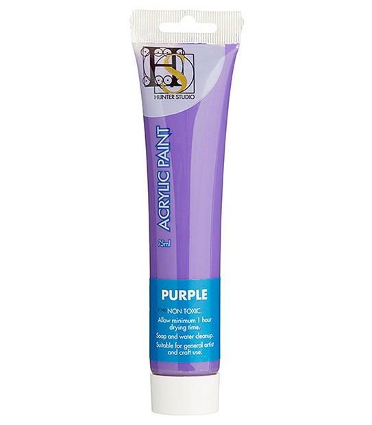 Hunter Studio Acrylic Paint 75ml - Purple