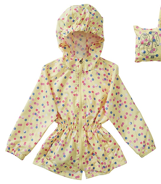 Spot Print Packaway Windbreaker - Sizes 2-9