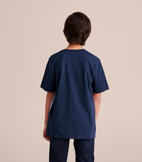 Organic Cotton Spliced T-shirt