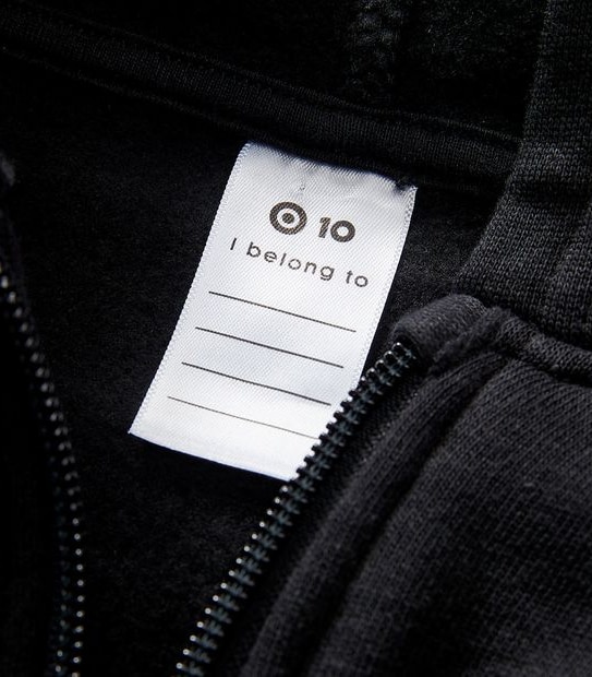 School Fleece Zip Thru Hoodie