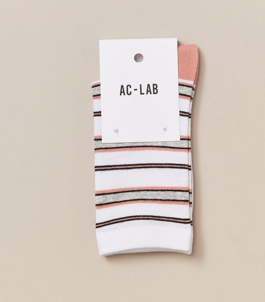 Crew Cut Socks - Stripe Multi
