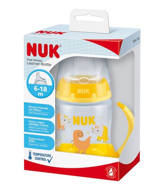 NUK FC Learner Bottle with Temperature Control 150ml - Assorted*
