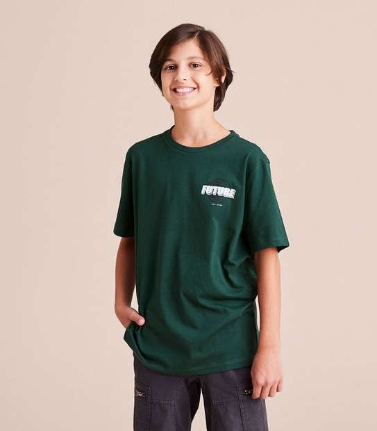 Organic Cotton Print T-shirt