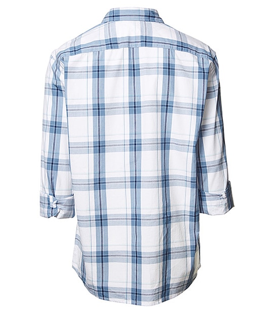 Men's Long Sleeve Regular Fit Shirt - Blue
