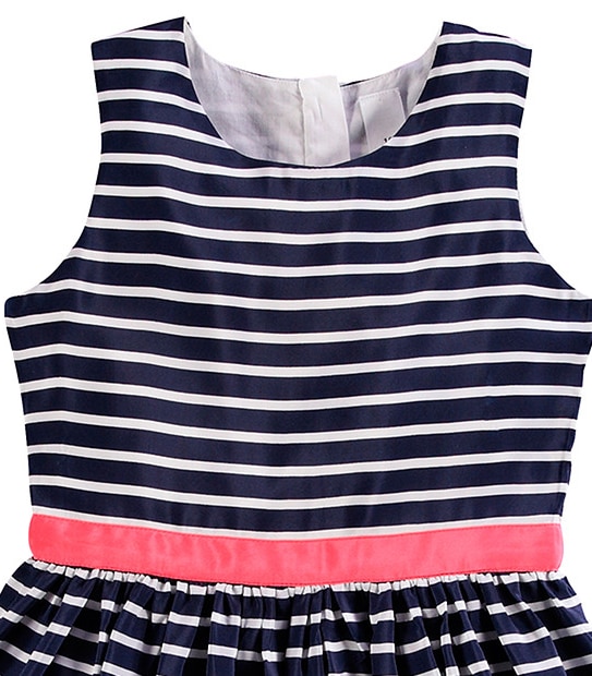 Girls' Stripe Party Dress