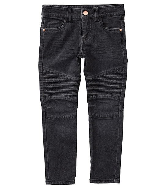 Denim Biker Jeans
