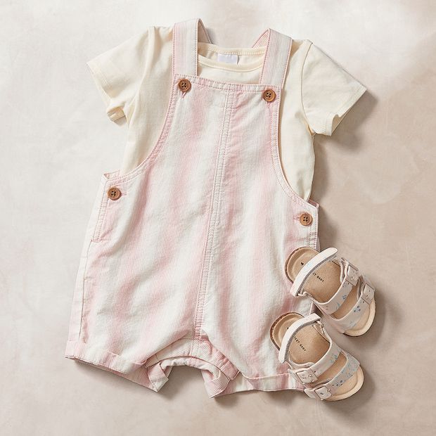 Striped Baby Overall Target Australia