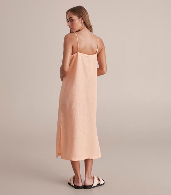 European Linen Cami Dress