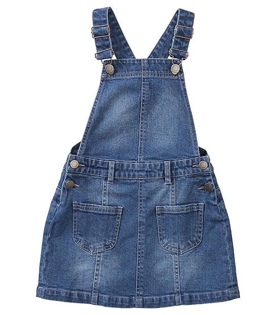 Dark Wash Denim Pinafore 1 of 3