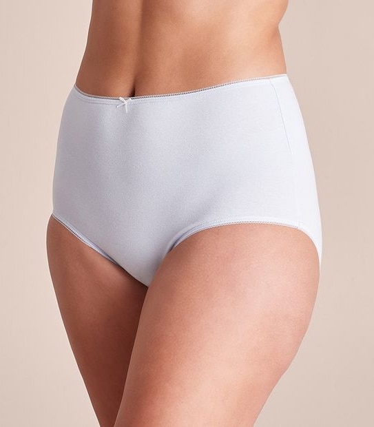 5 Pack Fuller Figure Cotton/Elastane Full Briefs; Style: LFB183554