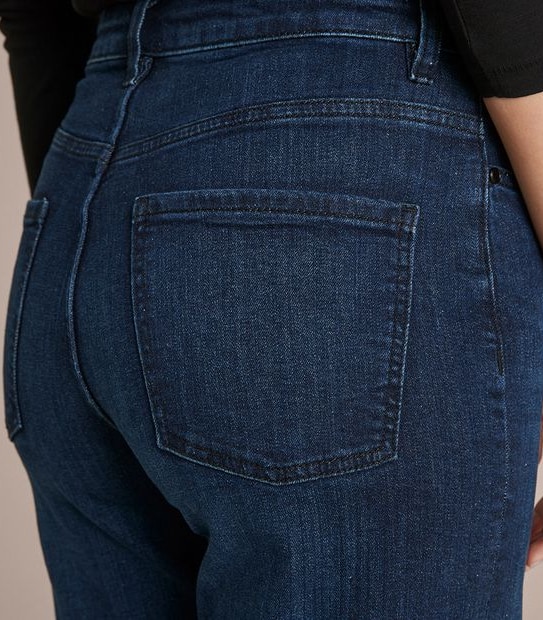 Frankie Wide Leg High Rise Full Length Denim Jeans