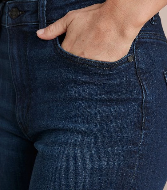 Frankie Wide Leg High Rise Full Length Denim Jeans