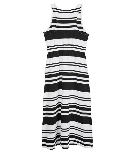 Bold Stripe Maxi Dress