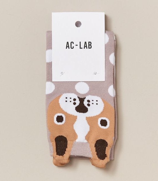 Crew Cut Socks - Frenchie Mauve Purple
