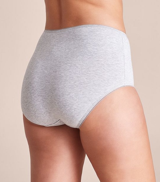 5 Pack Fuller Figure Cotton/Elastane Full Briefs; Style: LFB183554