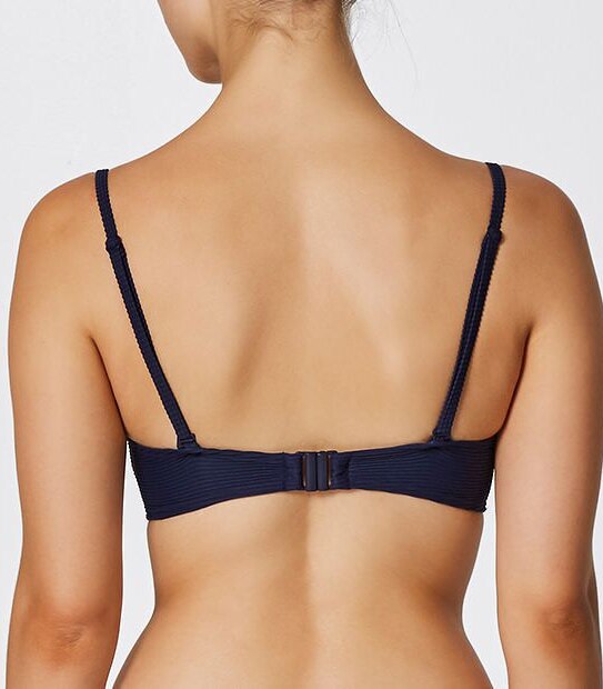Ribbed Underwire Bikini Top