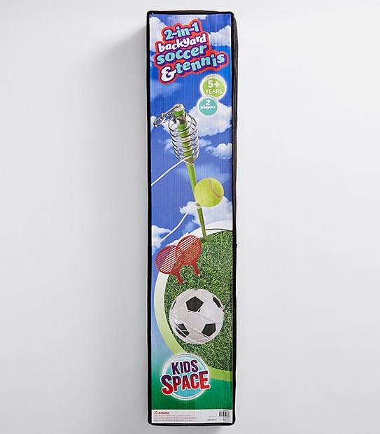 Kids Space Tennis and Soccer 2 in 1 Set