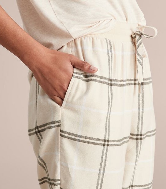 Flannelette Cuffed Sleep Pants