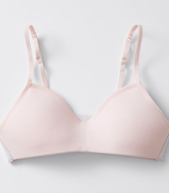 Maxx Older Girls 2 Pack Moulded Crop Tops - Pink/White
