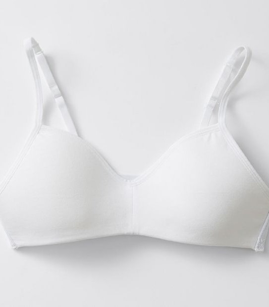 Maxx Older Girls 2 Pack Moulded Crop Tops - Pink/White