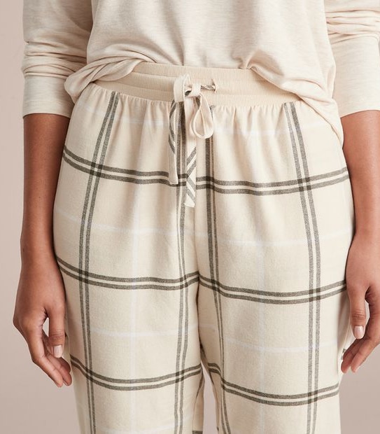 Flannelette Cuffed Sleep Pants