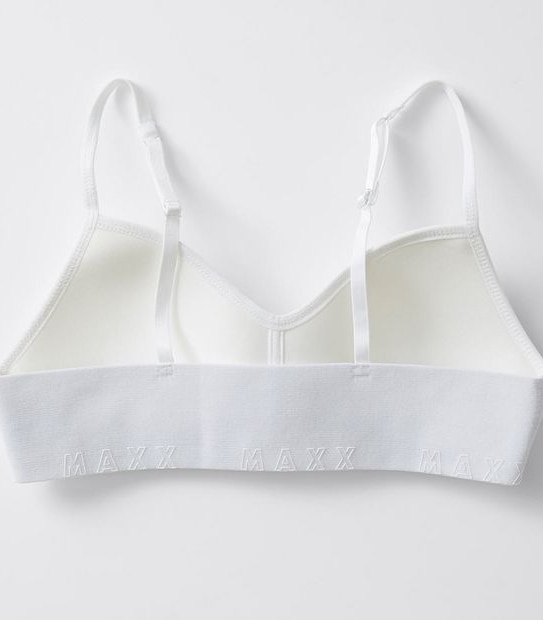 Maxx Older Girls 2 Pack Moulded Crop Tops - Pink/White