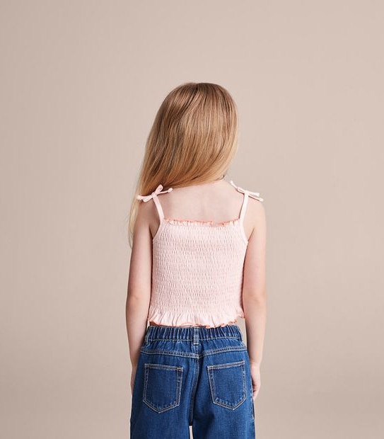 Shirred Frill Tank