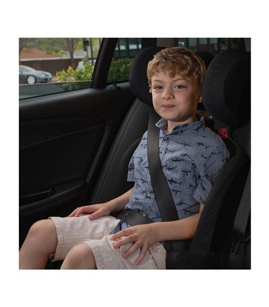 InfaSecure Freedom Booster Seat - Charcoal - 4 to 8 years