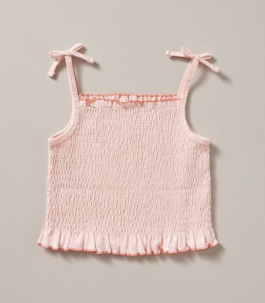 Shirred Frill Tank