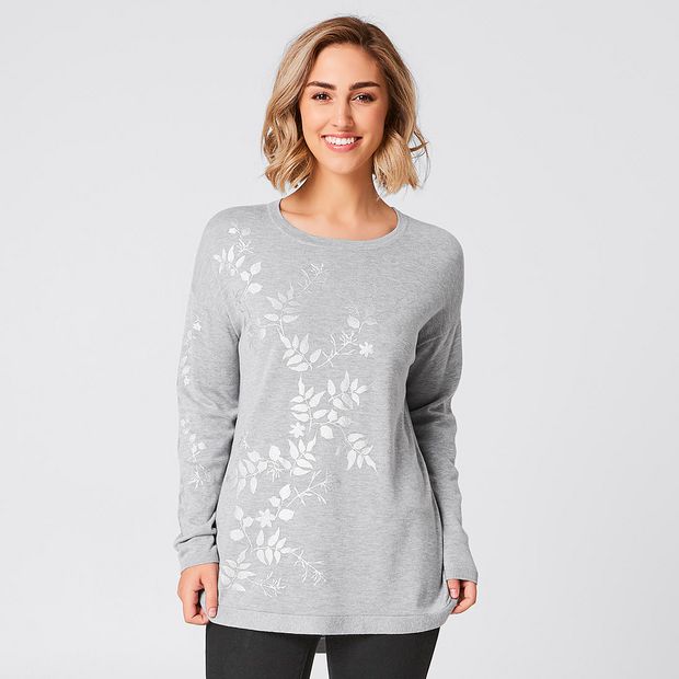 Curved Hem Jumper Curved Hem Jumper