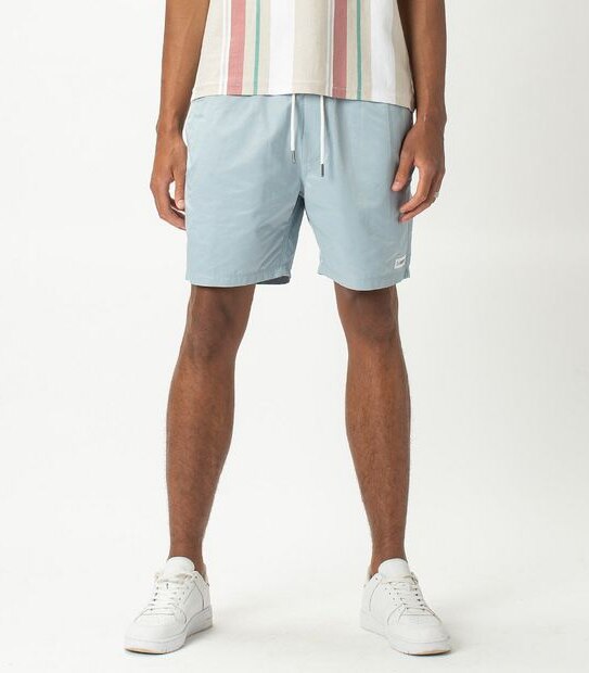 ZxZanerobe Solid Volley Shorts - Pearl Blue