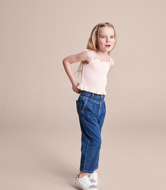 Shirred Frill Tank