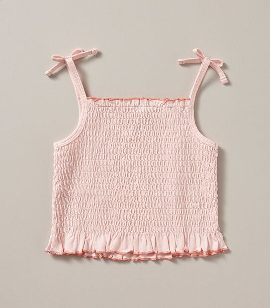 Shirred Frill Tank