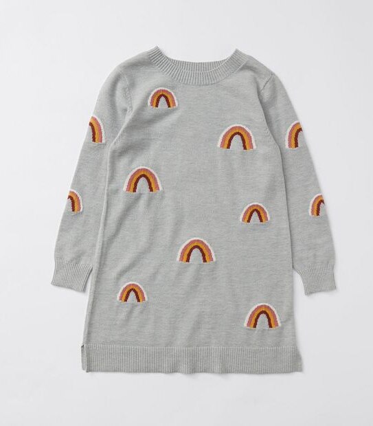 Rainbow Knit Dress