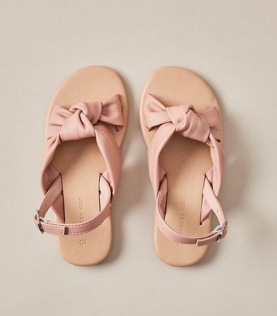 Kids Junior G Knot  Front Sandals