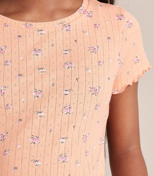 Floral Pointelle Nightie 3 of 6