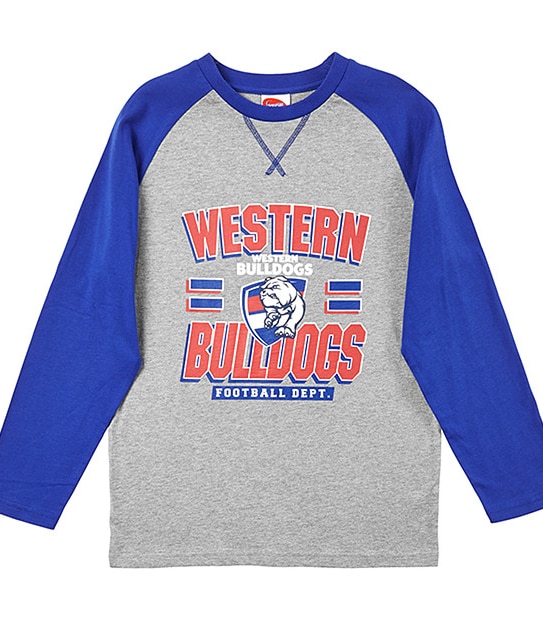 AFL Western Bulldogs Long Sleeve Youth Top