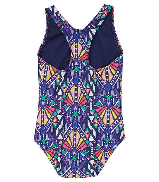 One Piece Stained Glass Chlorine Resistant Bathers 