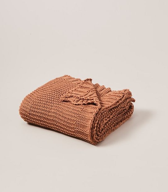 Hunter Knitted Throw