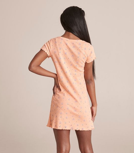 Floral Pointelle Nightie 4 of 6