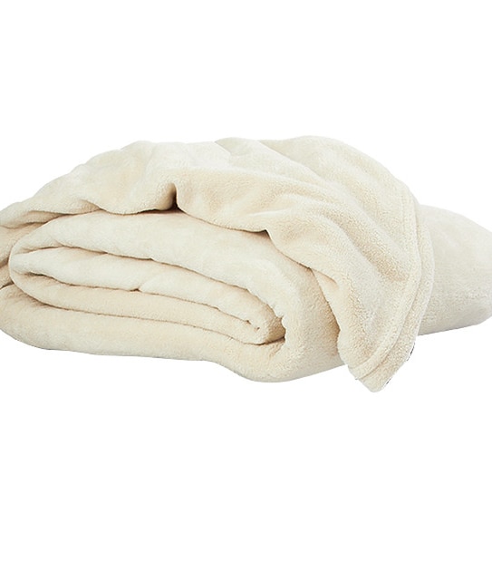 Coral Fleece Blanket - Neutral