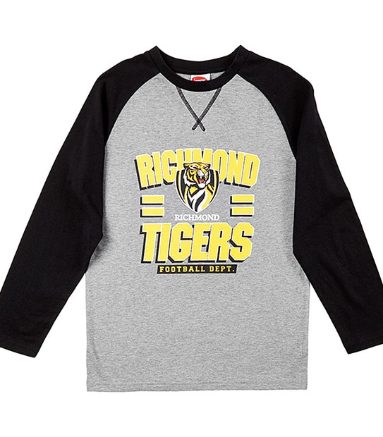 AFL Richmond Tigers Long Sleeve Youth Top 1 of 3
