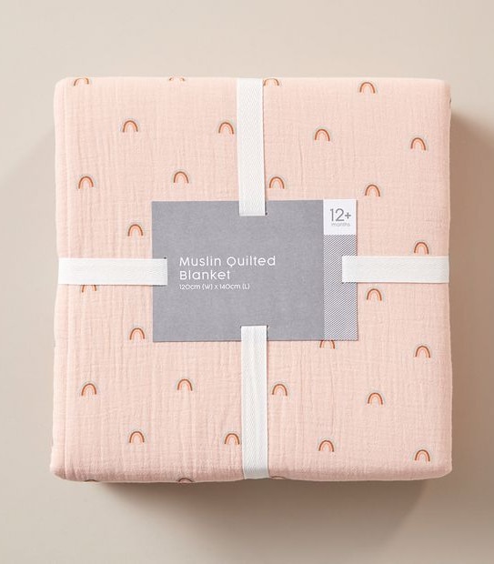 bub. Muslin Quilted Blanket