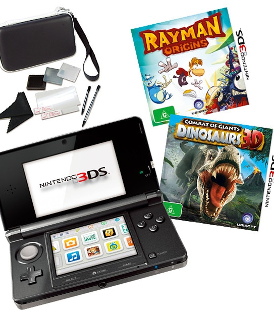 Nintendo 3DS Black Bundle