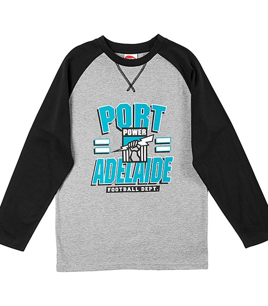 AFL Port Adelaide Power Long Sleeve Youth Top