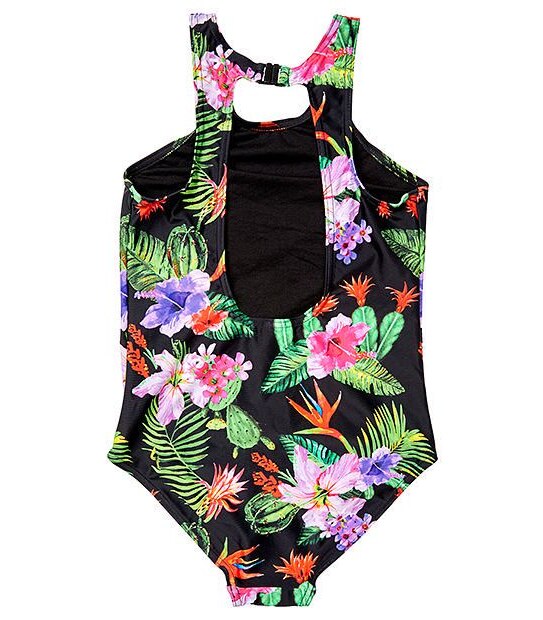 Tropical Floral One Piece Bathers