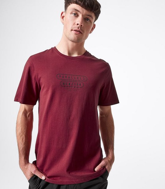 Commons Existence T-Shirt - Rhubarb