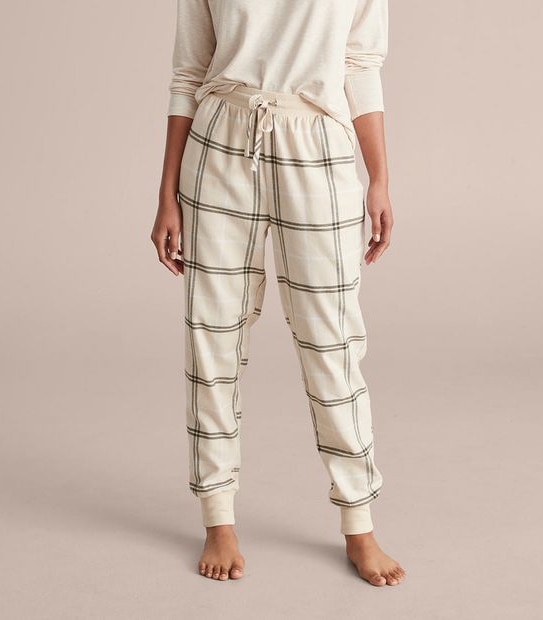 Flannelette Cuffed Sleep Pants