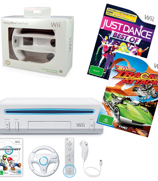 Wii U Console: 8GB Basic Pack Bundle - White (Includes Just Dance