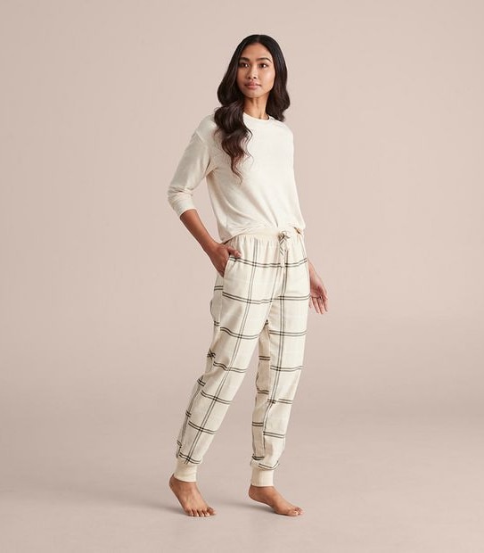 Flannelette Cuffed Sleep Pants
